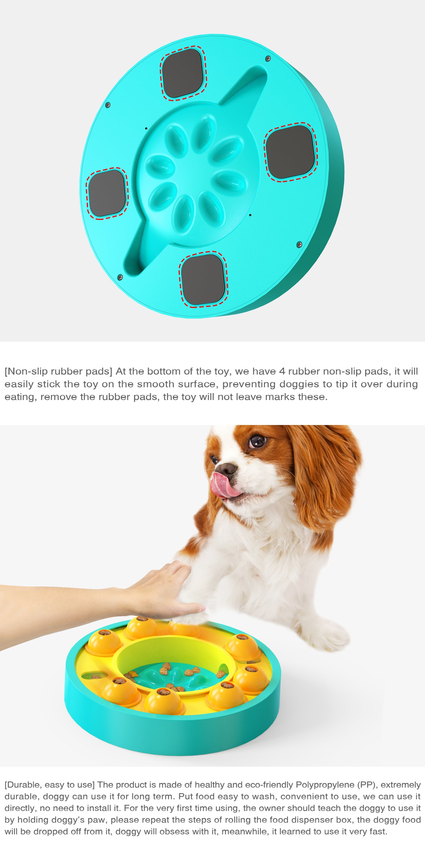 DoqiPaw Dog Puzzle Toy and Slow Feeder